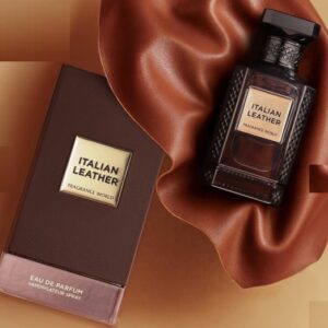 italian leather perfume Parfum 80ml new By FRAGRANCE WORLD