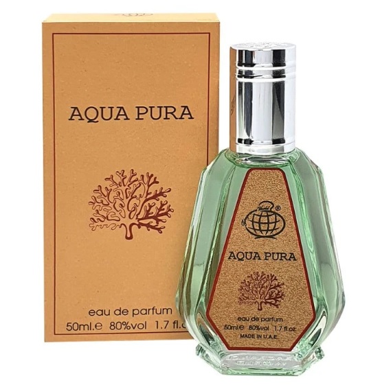 aqua pura edp perfume 50ml by fragrance world