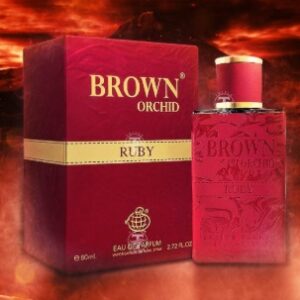 Brown Orchid Ruby Parfume 80ml By FRAGRANCE World