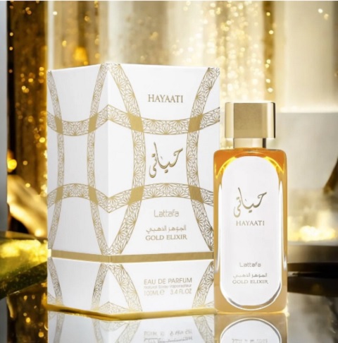 Hayaati Gold Elixir edp perfume 100ml for men and women by Lattafa