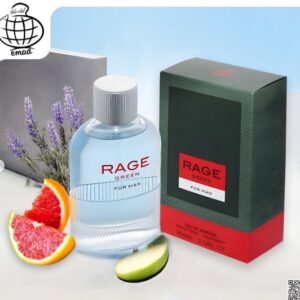 Rage green for men eau de perfume 100ml by fragrance world