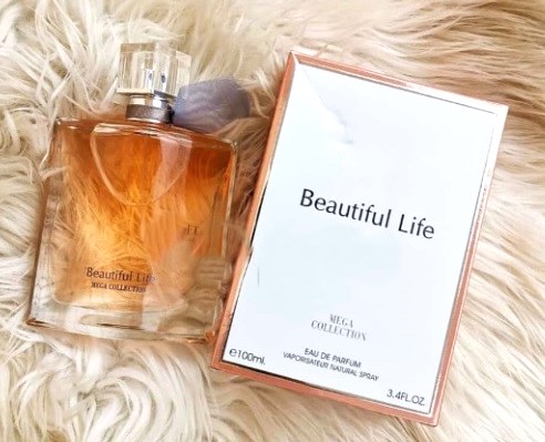 beautiful life edp perfume 100ml for women by mega collection
