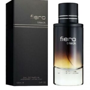 Fiero Black Eau De Parfum edp 100ml for men by fragrance world