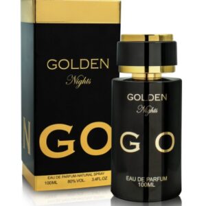 Golden night eau de perfume for men 100ml by fragrance world