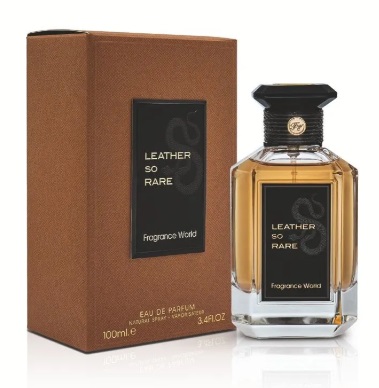 leather so rare edu de perfume 100ml by fragrance world