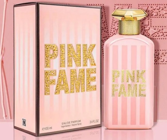 Pink Fame 100ml EDP for women eau de perfume 80ml by fragrance world