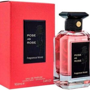 pose aas rose eau de perfume 100ml by fragrance world