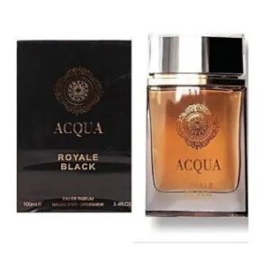Acqua royal black eau de perfume 100ml by Fragrance World