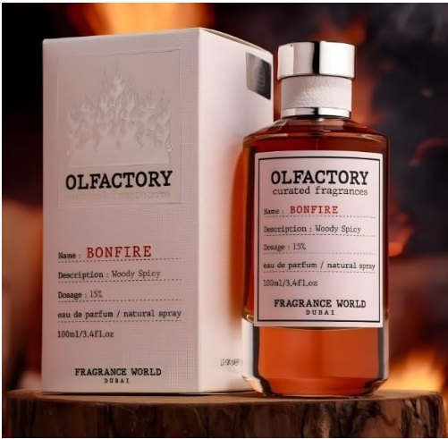 Olfactory bonfire curated fragrances eau de perfume 100ml by fragrance world