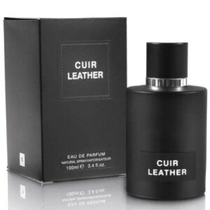Cuir leather eau de perfume 100ml by fragrance world