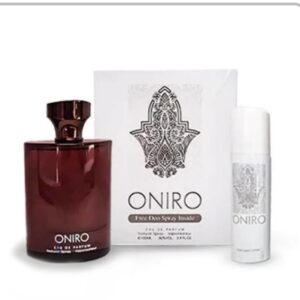 Oniro free deo eau de perfume for men 100ml by Fragrance World