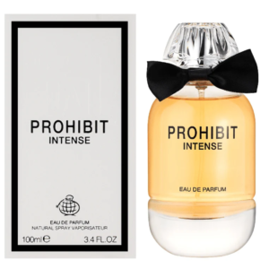 Prohibit Intense eau de perfume 100ml by fragrance world