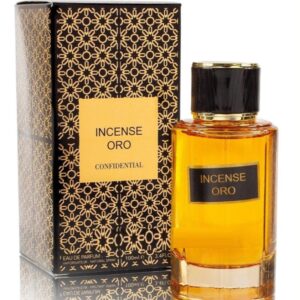 Incense Oro eau de perfume for men and women 100ml by fragrance world