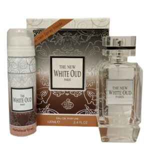White oud with deo unsex eau de perfume 100ml by fragrance world