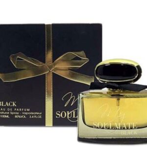 My soulmate black eau de 100ml for women by fragrance world