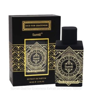 oud for grateness eau de 100ml by surrati