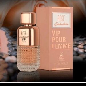 Rose seduction vip pou femme eau de perfume 100ml maison alhambra